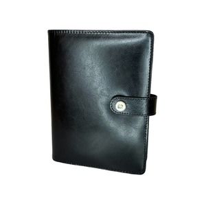 NEW A6 Black 6-Ring Planner Binder Only Organizer Paper Studio 7.75" x 6.12"
